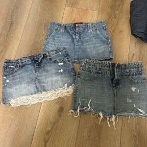 3 mini skirts for price of 1